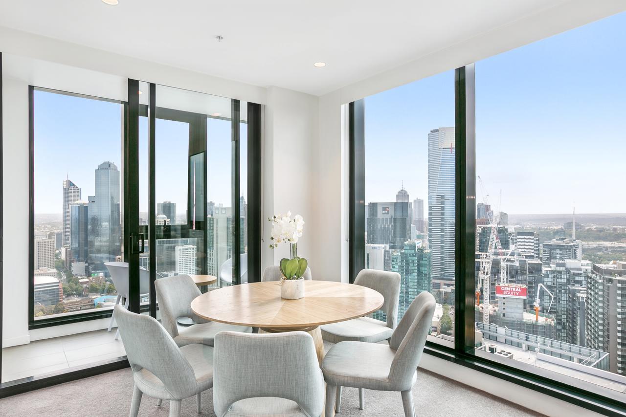 Serviced Apartments Melbourne - Platinum ملبورن المظهر الخارجي الصورة