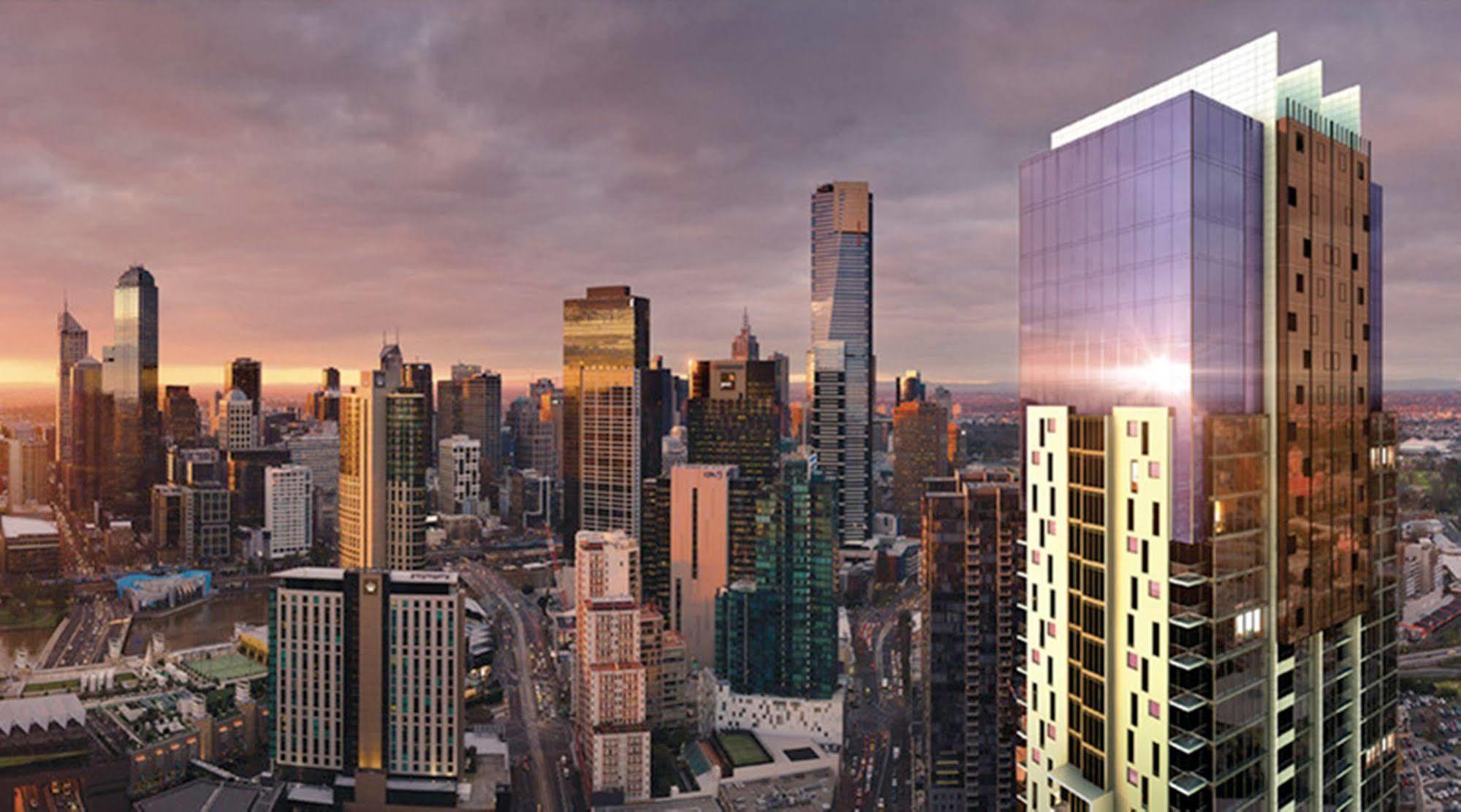 Serviced Apartments Melbourne - Platinum ملبورن المظهر الخارجي الصورة