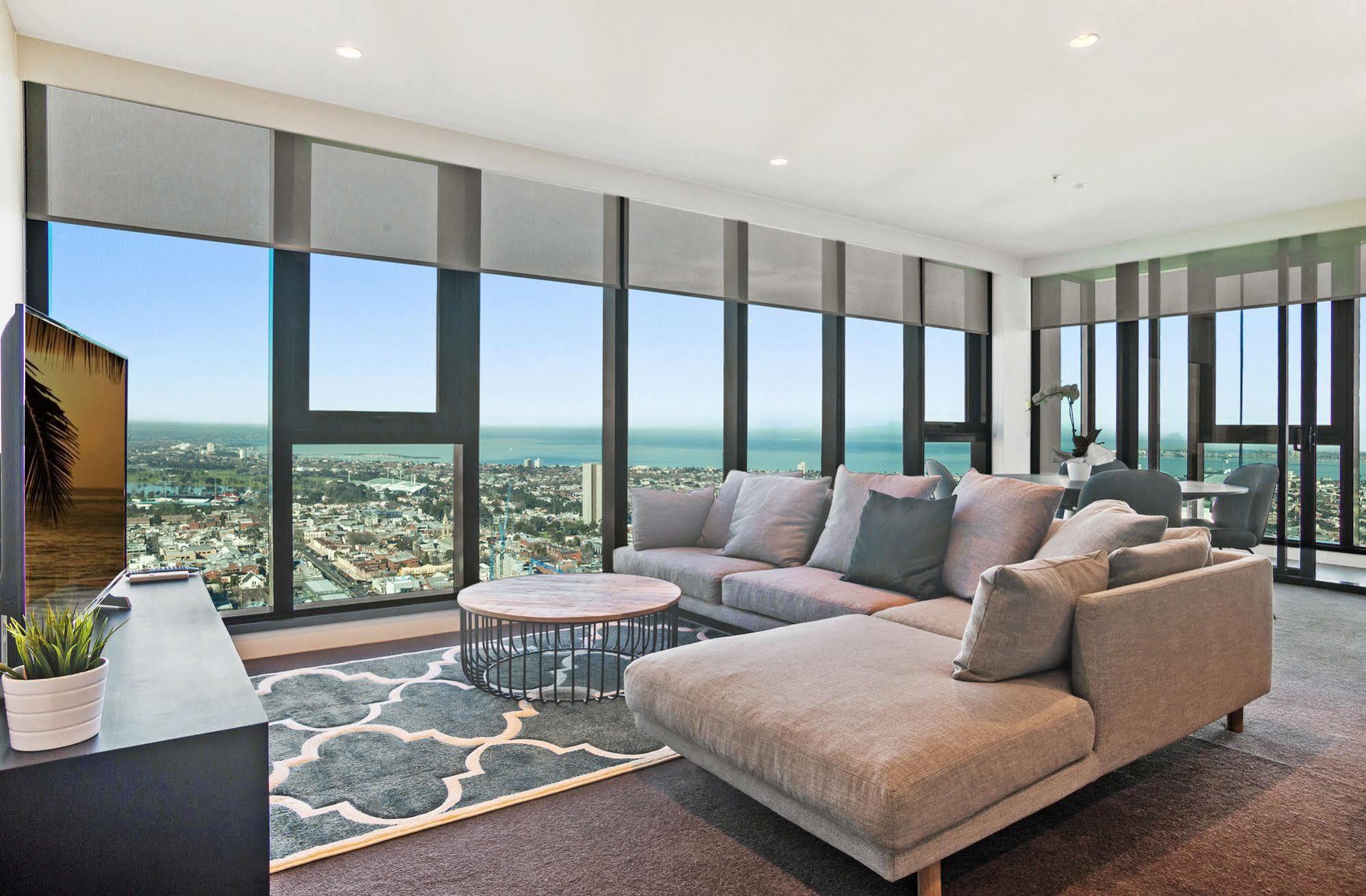 Serviced Apartments Melbourne - Platinum ملبورن المظهر الخارجي الصورة